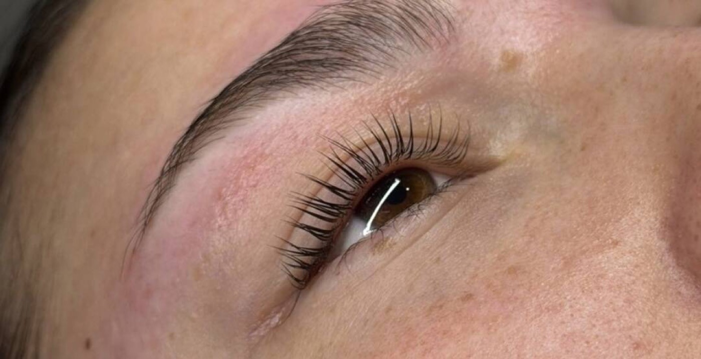 Korean lash lift result